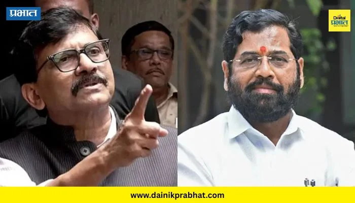 Sanjay Raut : ठाकरेंचे खासदार फुटणार? गुप्त बैठकीच्या चर्चा; संजय राऊतांचा फडणवीसांचे नाव घेत जोरदार पलटवार म्हणाले..