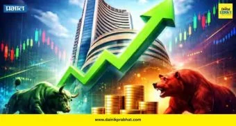 Share Market : शेअर बाजारात सलग दुसऱ्या दिवशी तेजी ; सेन्सेक्स ४६५ अंकांनी तर निफ्टी १११ अंकांनी वधारला