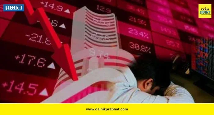 Share Market: तीन दिवसांच्या तेजीनंतर शेअर बाजार कोसळला ; सेन्सेक्स-निफ्टी १% नी घसरले, जाणून घ्या घसरणीची प्रमुख कारणे