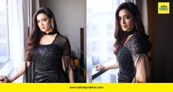 Shweta Tiwari: ब्लॅक ड्रेसमध्ये श्वेता तिवारीचा जबरदस्त ग्लॅम लुक; असा करा सहज कॉपी!