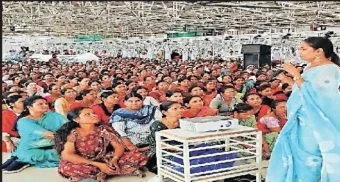 Pune District : गर्भाशय मुखाच्या कर्करोग तपासणी शिबिरास उत्स्फूर्त प्रतिसाद
