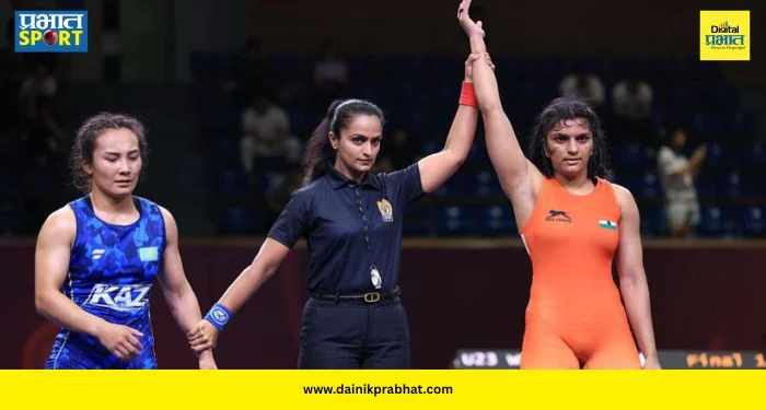 Bhagyashree Koli Gold Medal : पुण्याच्या कन्येची व्हिएतनाममध्ये सुवर्ण भरारी! भाग्यश्री कोळीने आशियाई कुस्ती स्पर्धेत पटकावलं सुवर्णपदक