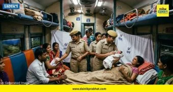 Delivery in Train : रेल्वे डब्यातच दिला बाळाला जन्म! आरपीएफ जवानांनी कशी केली सुरक्षित प्रसूती? वाचा सविस्तर