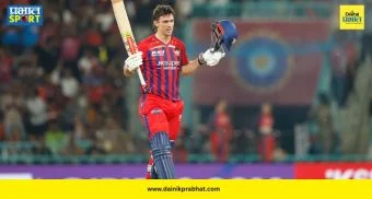 Mitchell Marsh Century : मिचेल मार्शचं झंझावाती शतक! ऋषभ पंतचा रेकॉर्ड मोडत लखनौसाठी नोंदवला खास पराक्रम