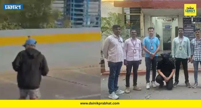Pimpri Chinchwad Crime : उड्डाणपुलावर तरुणीसमोर अश्लील कृत्य! कपडे बदलून पळालेल्या बाउन्सरचा पोलिसांनी ‘असा’ लावला छडा