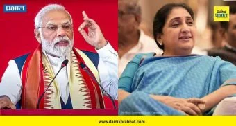 Narendra Modi : राष्‍ट्रवादीच्‍या प्रमुख म्हणत सुनेत्रा पवारांचे मोदींकडून भरभरून कौतुक
