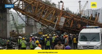 Thane News : दहिसर-भाईंदर लिंक रोड प्रकल्पाच्या ठिकाणी मोठी दुर्घटना; क्रेन कोसळून 2 मजुरांचा मृत्यू