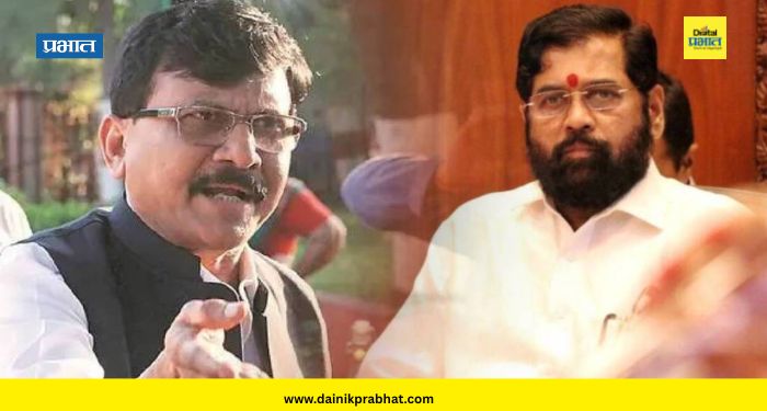 Sanjay Raut : उद्धव ठाकरेंमुळे एकनाथ शिंदेंचा जीव वाचला; संजय राऊतांनी लगावला टोला