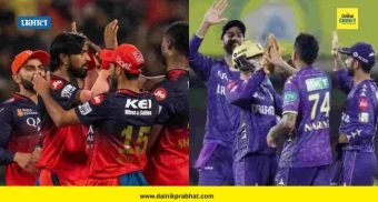 KKR VS RCB : विराट कोहलीच्या शतकी खेळीच्या जोरावर RCB चा KKR वर शानदार विजय; अंगकृष रघुवंशीची खेळी व्यर्थ