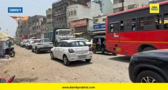 Jamkhed News : जामखेडमध्ये ट्रॅफिकचा 'महाजाम'; दोनच पोलिसांवर शहराचा डोलारा, नागरिकांडून आंदोलनाचा इशारा
