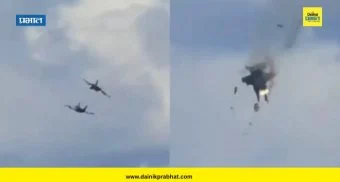 US Navy Fighter Jets Crash : एअर शो दरम्यान मोठी दुर्घटना; अमेरिकन नौदलाच्या दोन विमानांची हवेतच धडक