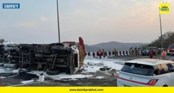 Pune Mumbai Expressway Accident : पुणे-मुंबई एक्सप्रेसवेवर मृत्यूचे तांडव! एकामागोमाग एक दोन भीषण अपघात; ३ जणांचा जागीच मृत्यू