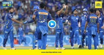 Raghu Sharma Celebration : १५ वर्षांचा संघर्ष अखेर संपला! मुंबईच्या फिरकीपटूने पहिल्याच विकेटनंतर दाखवला 'तो' भावनिक संदेश, पाहा VIDEO