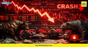 Share Market Today: शेअर बाजारात खळबळ! सेन्सेक्स ९०० हून अधिक अंकांनी घसरला ; निफ्टीही २९८ अंकांनी खाली
