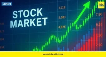 Stock Market: शेअर बाजारात मोठी उसळी ; सेन्सेक्स ४०६ अंकांनी वधारला ; निफ्टीमध्येही १३८ अंकांची वाढ