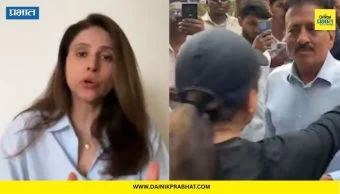 Mumbai News: मुंबईतील मोर्चादरम्यान जाब विचारणारी महिला समोर; म्हणाली, "गिरीश महाजन हे एकमेव व्यक्ती..."