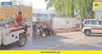 Pimpri Chinchwad Police : खाकी वर्दीसमोर नियम हतबल! पोलिसांचा 'हा' कारनामा पाहून नेटकरी संतप्त, पाहा काय घडलं?