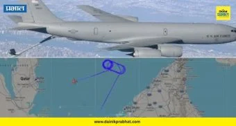 US Military Plane Missing : अमेरिकेचे लष्करी विमान इराणजवळ बेपत्ता; शेवटच्या क्षणी दिला होता 'इमर्जन्सी' संदेश