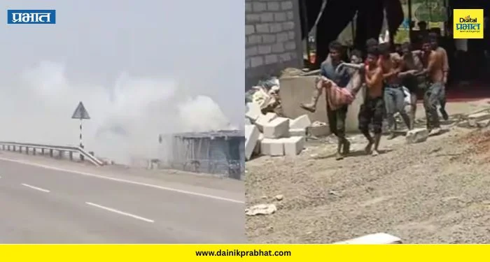 Dewas Factory Blast: देवासमधील फटाक्यांच्या कारखान्यात मोठा स्फोट ; १५ जण ठार झाल्याची भीती,अनेक जण जखमी
