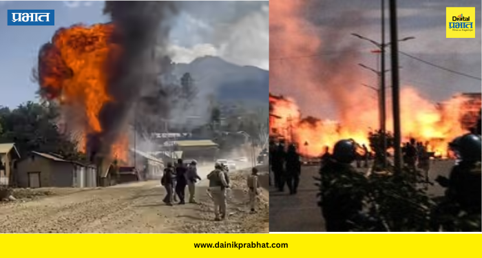 Manipur violence : मणिपूरमध्ये हिंसाचार कायम.! २३ बंकर उद्ध्वस्त, तेंगनौपालमध्ये शस्त्रे आणि १८ आयईडी जप्त