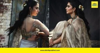 Isha Ambani: “मेट गाला २०२६ मध्ये ईशा अंबानीचा रॉयल अंदाज; सोन्याची साडी आणि डायमंड ब्लाउजने जगाचं लक्ष वेधलं!”