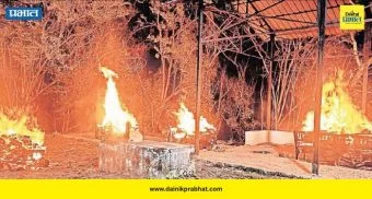 Satara: आठ युवकांवर शोकाकुल वातावरणात अंत्यसंस्कार आसगाव, मर्ढे व खटाव गावांवर दुःखाचा डोंगर; मध्यरात्री गावागावांत उसळला आक्रोश
