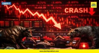 Stock Market Today: शेअर बाजारात घसरण ! सेन्सेक्स २०० अंकांनी कोसळला ; निफ्टी २४००० च्या खाली