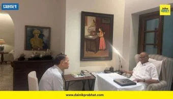 Sharad Pawar : सुनेत्रा पवारांच्या राष्ट्रवादीतील ज्येष्ठ नेत्याने घेतली शरद पवारांची भेट; फोटो आला समोर