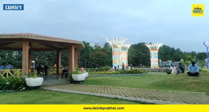 Jijau Garden Ravet : धक्कादायक प्रकार! जिजाऊ उद्यानात फॅमिलीसोबत आला अन् चोरून दारू प्यायला; नागरिकांचा संताप