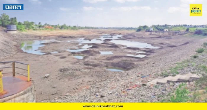 Malhar Lake: कोंढापुरीचा ‘मल्हार तलाव’ झाला कोरडा ठाक! शिरूरच्या पाणी नियोजनाची पोलखोल