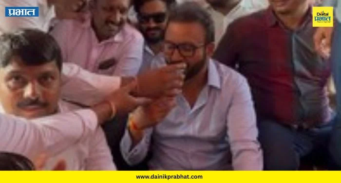 MLA Mauli Katke : आमदार कटके यांच्या उपोषणाने प्रशासनाला जाग! वाघोली-आव्हाळवाडी रस्त्याच्या दुरुस्तीला अखेर मंजुरी