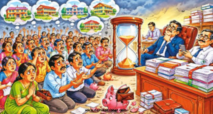Maval Teachers Protest