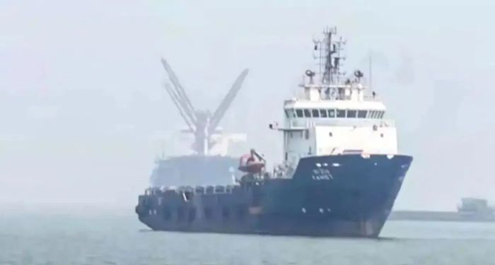 Indian Ship Sunk
