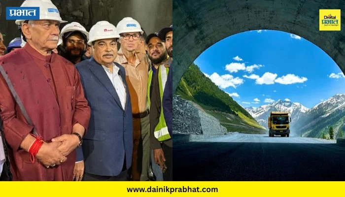 Zoji-la Tunnel: जम्मू-काश्मीरच्या झोजिला बोगद्यात भारताने रचला इतिहास ; शेवटचा ब्रेकथ्रू पूर्ण