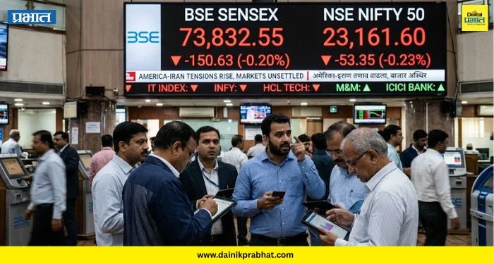 Stock Market : शेअर बाजारात चढ-उतार! आयटी शेअर्समध्ये मोठी घसरण, तर बँक आणि फार्मा शेअर्स सावरले