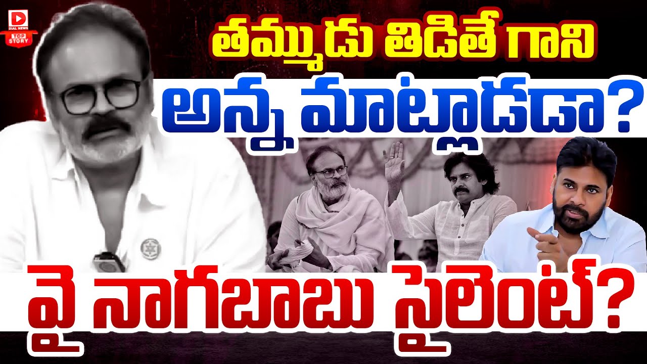 Top story: తమ్ముడు తిడితే గాని అన్న మాట్లాడడా?  వై నాగబాబు సైలెంట్..?