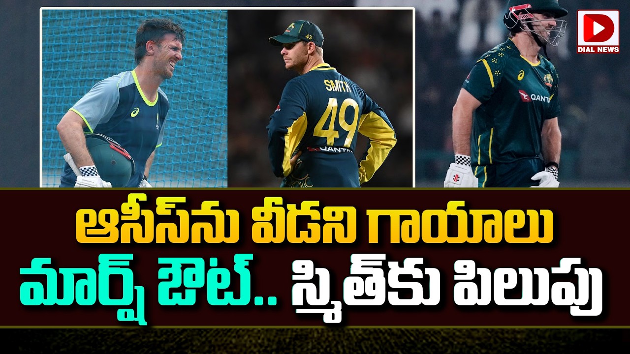 ఆసీస్ ను వీడని గాయాలు, మార్ష్ ఔట్.. స్మిత్ కు పిలుపు…!