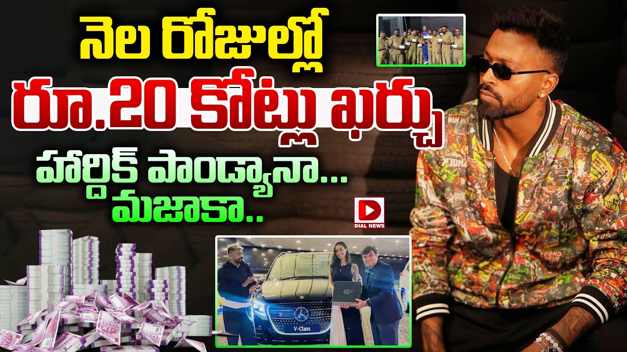 నెల రోజుల్లో రూ.20 కోట్లు ఖర్చు… హార్దిక్ పాండ్యానా… మజాకా…!
