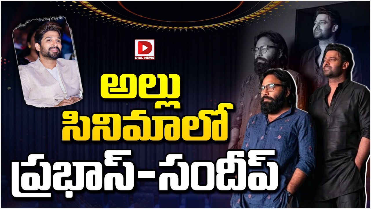 అల్లు సినిమాలో ప్రభాస్-సందీప్…!