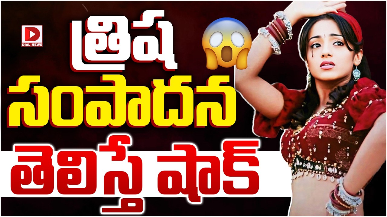 త్రిష సంపాదన తెలిస్తే షాక్…!