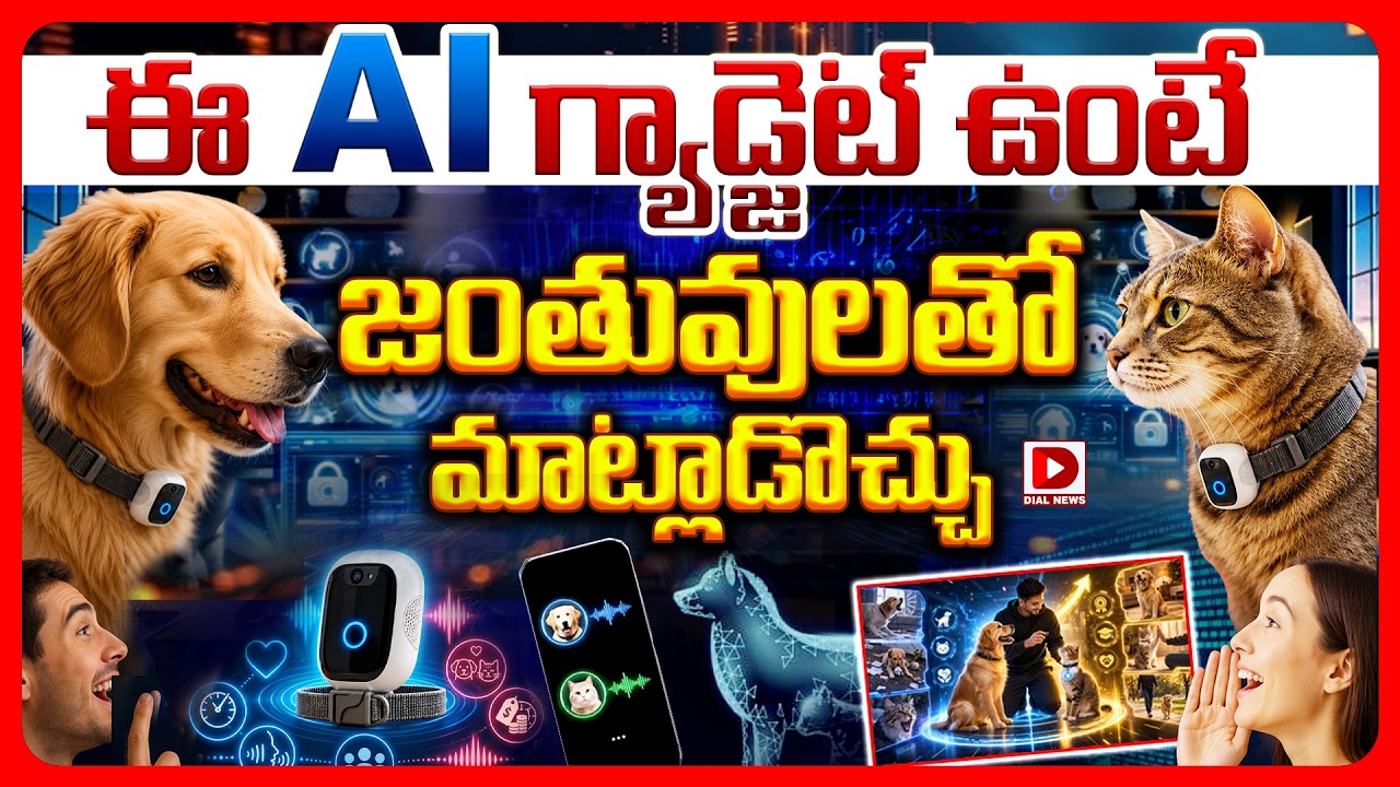ఈ AI గ్యాడ్జెట్‌ ఉంటే జంతువులతో మాట్లాడొచ్చు…!