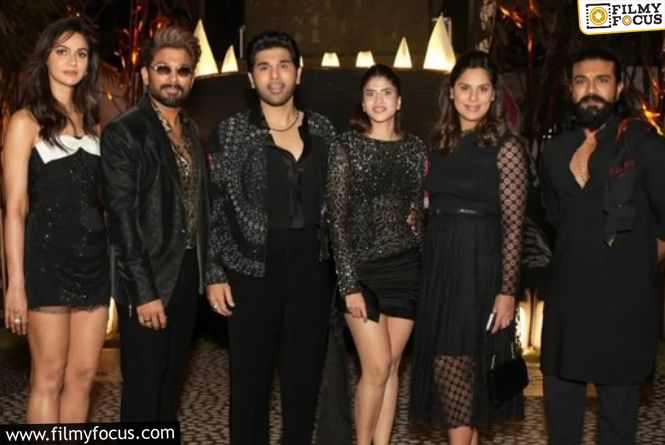 Allu Sirish’s Pre-Wedding Party Turns Classy Affair