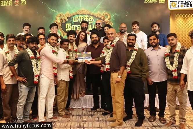Maragatha Naanayam Sequel Officially Begins