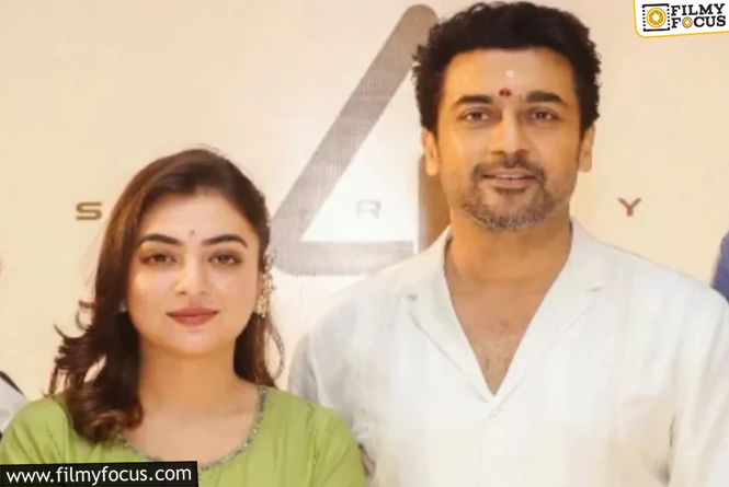 Nazriya Begins Shooting For Suriya’s Next