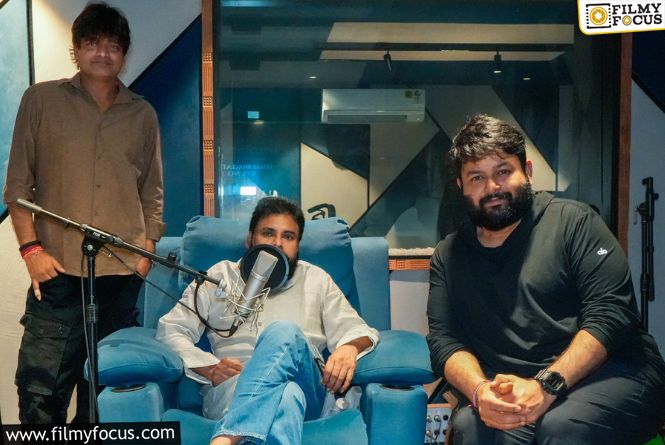 Pawan Kalyan Starts Dubbing For Ustaad Bhagat Singh