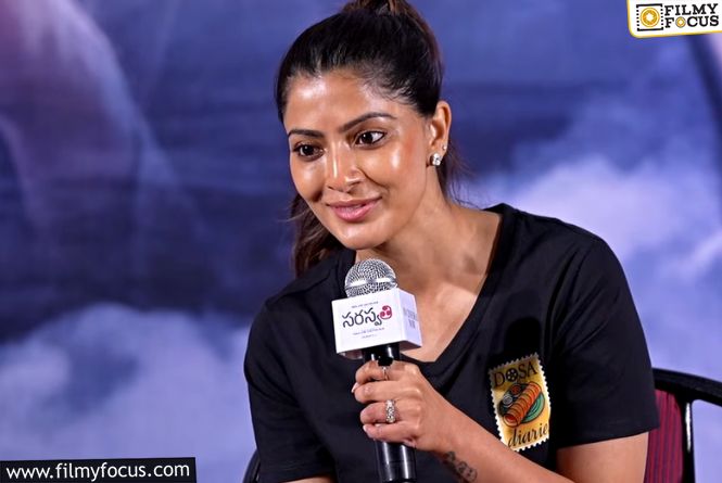 Saraswathi Controversy: Varalaxmi Clarifies Story Issue