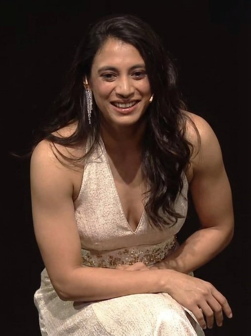 Smriti Mandhana | వైట్ గౌనులో మెరిసిన స్మృతి మంథాన - పెళ్లి క్యాన్సిల్ త‌ర్వాత ఫ‌స్ట్ టైమ్‌ ఇలా!