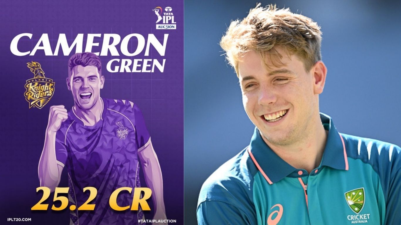 Ipl Auction | కామెరూన్ గ్రీన్‌కు జాక్‌పాట్ - ఐపీఎల్ వేలంలో అత్య‌ధిక ధ‌ర ప‌లికిన ఫారిన్ ప్లేయ‌ర్‌గా రికార్డ్‌