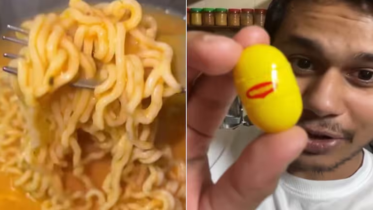 Maggi Capsule | 40 మిలియన్ వ్యూస్ దాటిన మ్యాగీ క్యాప్సుల్ వీడియో.. నిజమా లేక ఏఐ సృష్టా?