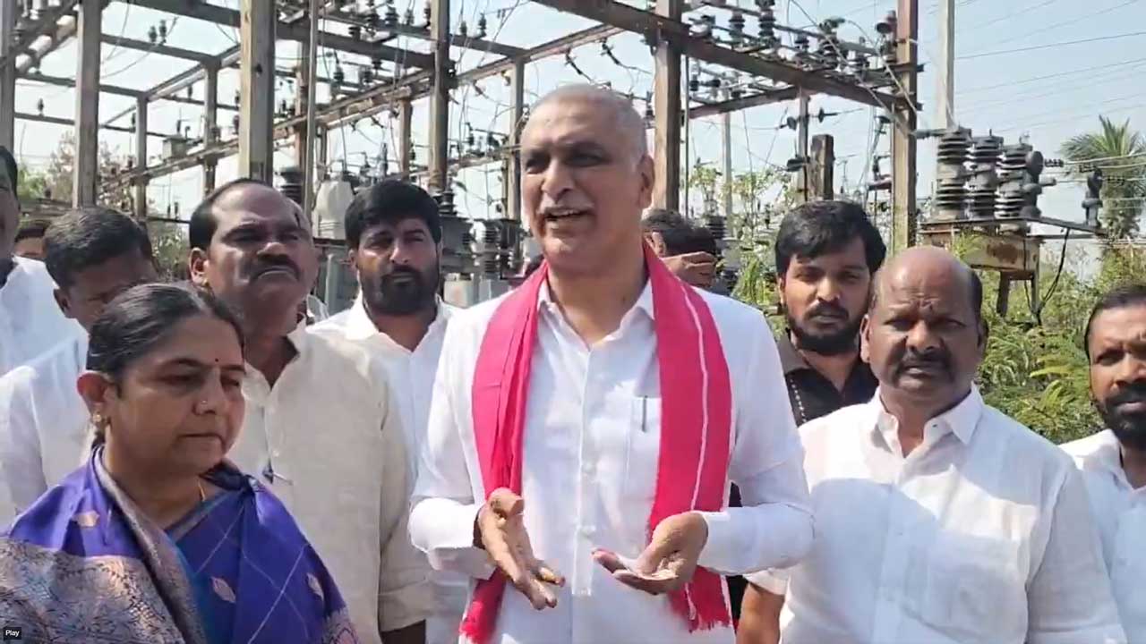 Harish Rao | చెప్పుడు 24.. ఇచ్చుడు 12 గంట‌లు.. క‌రెంట్ కోత‌ల‌పై హ‌రీశ్‌రావు ఫైర్